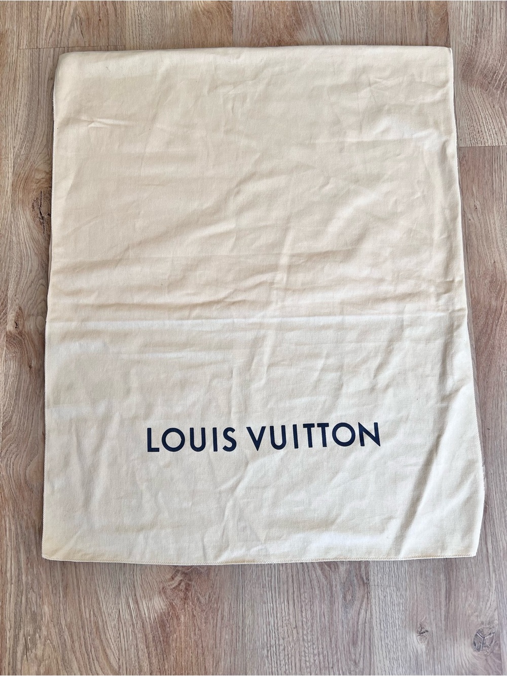 2017 Louis Vuitton Neverfull MM Envelope Dust Bag 27”X22” Authentic - Picture 2 of 5
